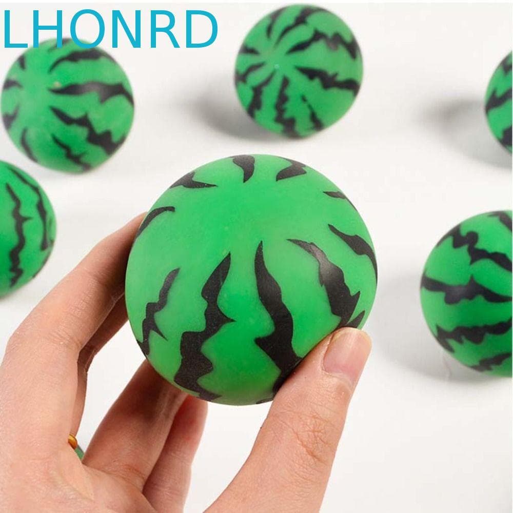 Bola De Inquietação Sensorial LHONRD , Brinquedo Realista De Apertar Melancia De 6 Cm Bonito De Recuperação Lenta De Pit