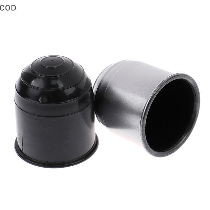 [QYA] Acessórios Universais Para Trailer De 50 Mm Bla Silver Car Tow Bar Ball Cover Cap BR