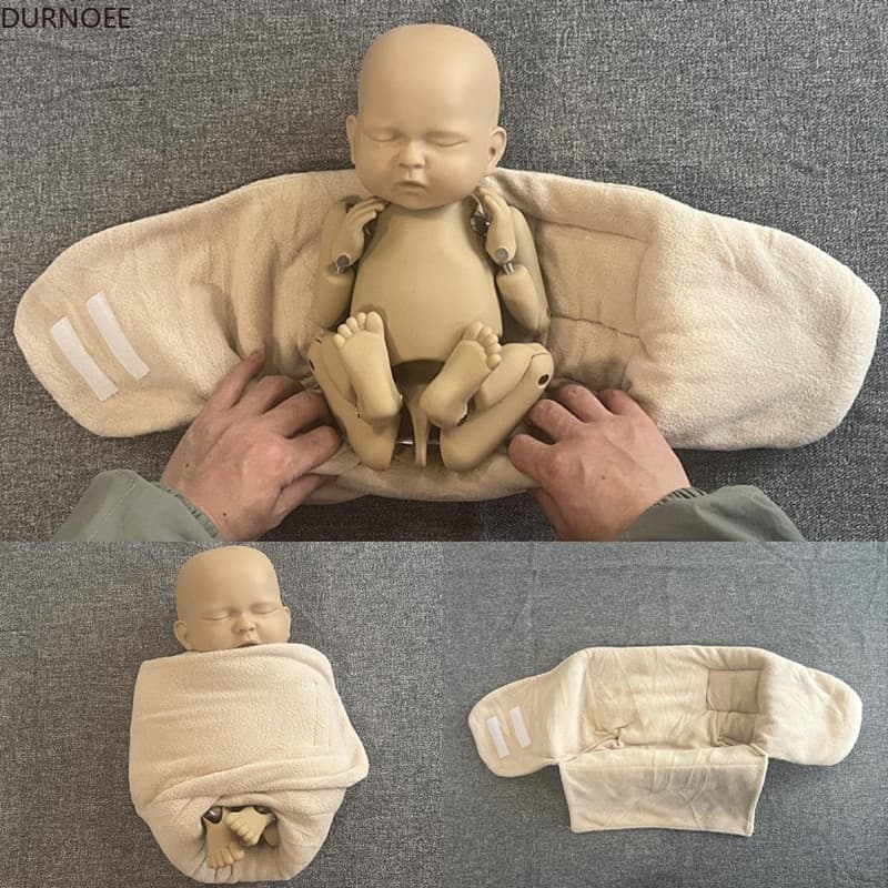 Swaddle Para Recém-Nascidos , Adereços Fotografia De Saco Posando , Cobertor Foto De Bebê ,