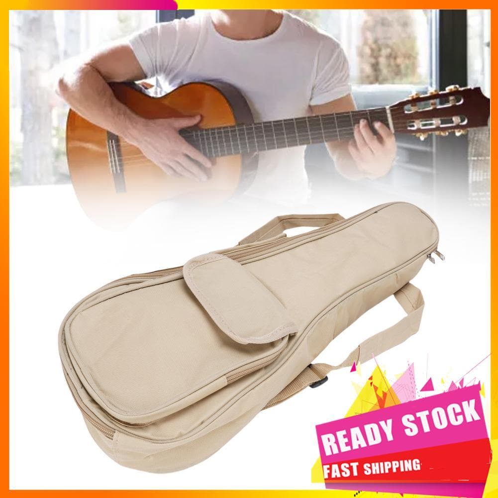 Gfgfgfgg GOWENIC Ukulele Case Gig Bag Mochila acolchoada com bolso e alça lateral para 21 polegadas