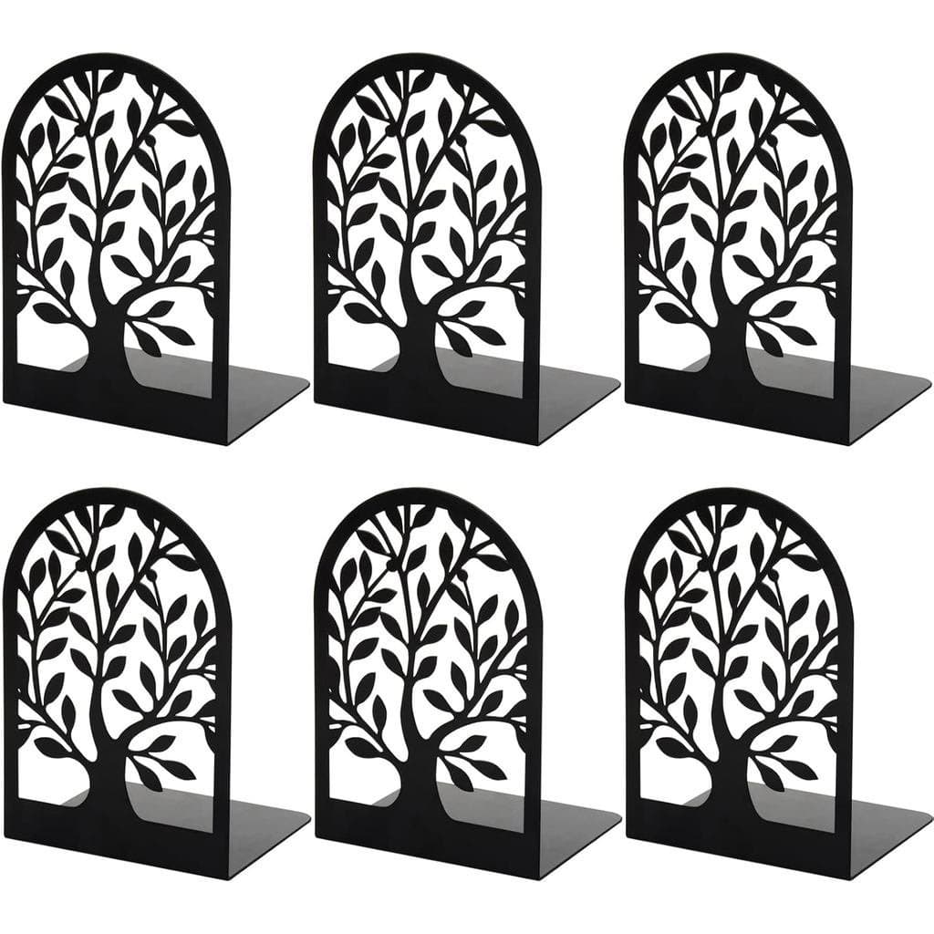 Suportes de Livros Umikk, Apoios de Livros para Prateleiras, de Livros em Forma de Árvore, Apoio de Livros de Me