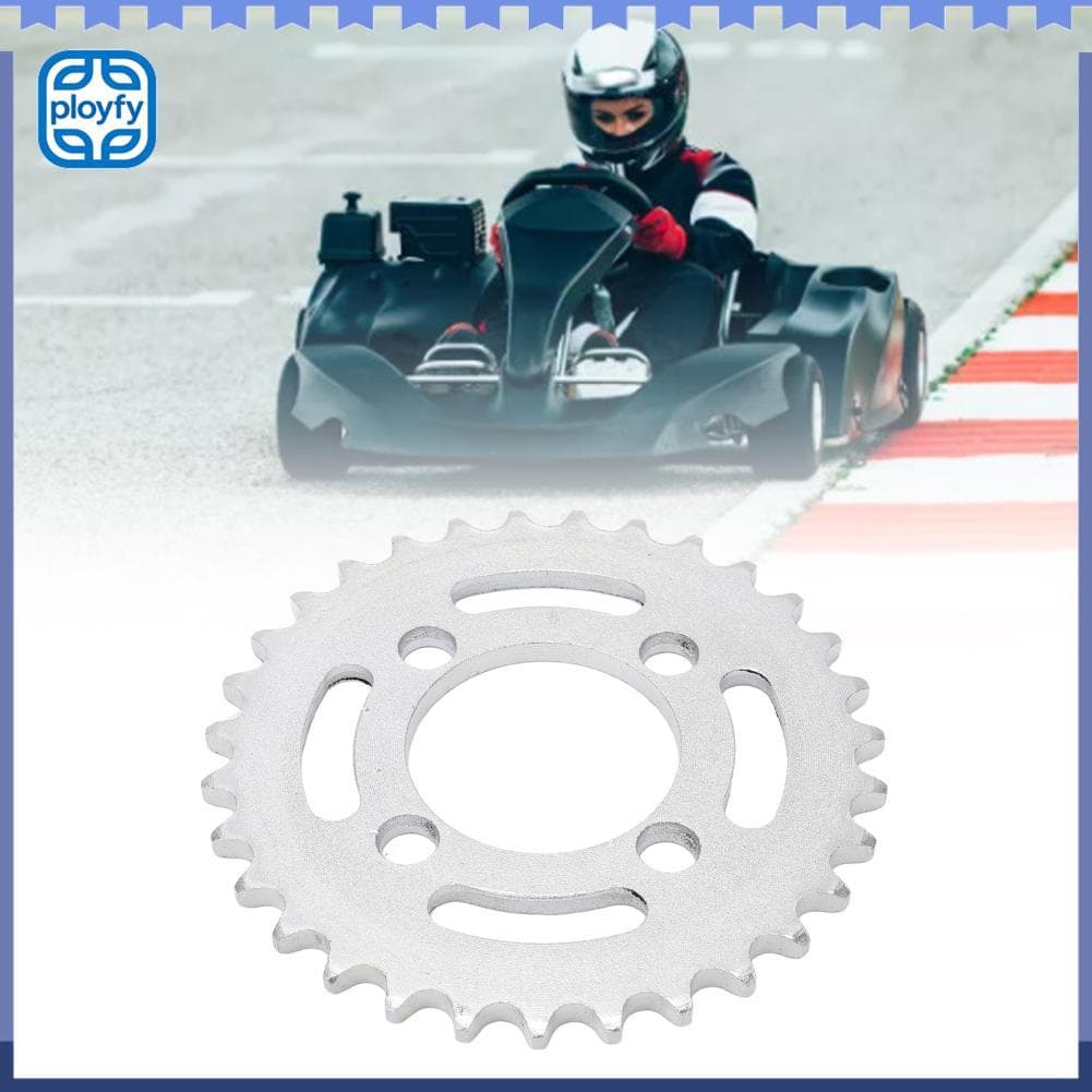 Ployfy JERYS DIY Roda dentada traseira de corrente resistente fácil instalação 420 31T Óleo para motocicleta leve