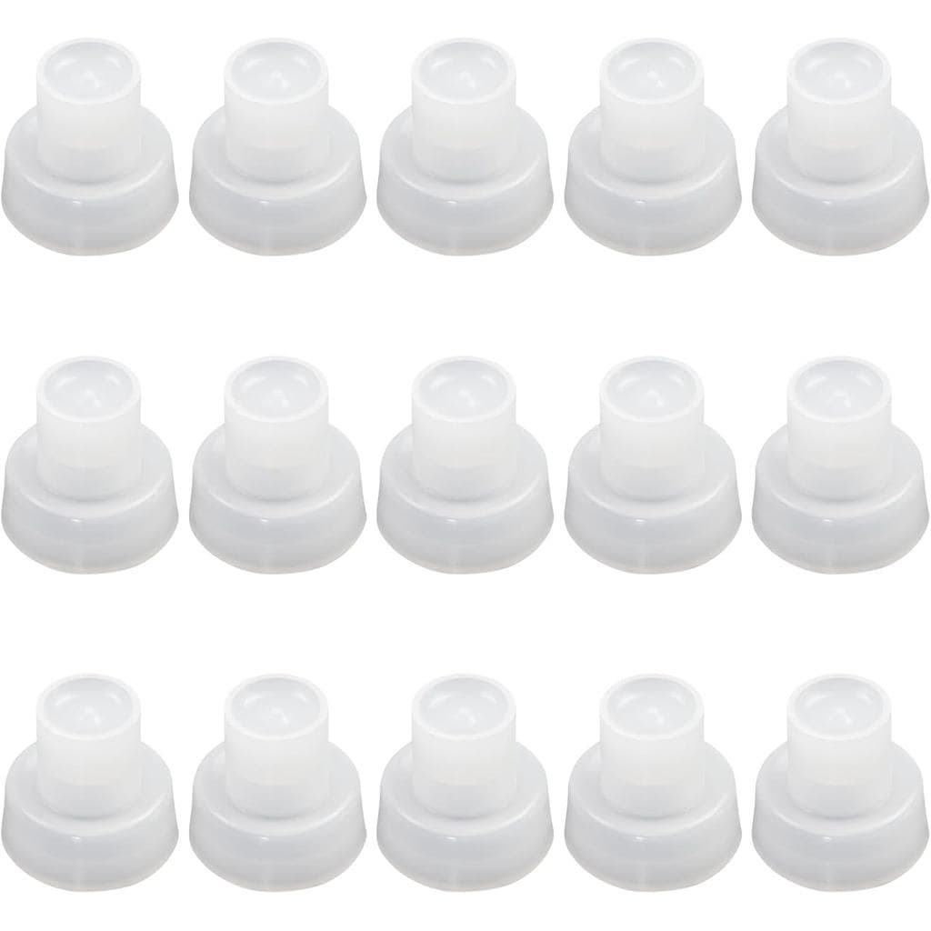 Pacote com 15 unidades 00600.1000 Copo de Silicone para Torneira Compatível com Máquinas de Chá e Café Bunn, Peças de Su