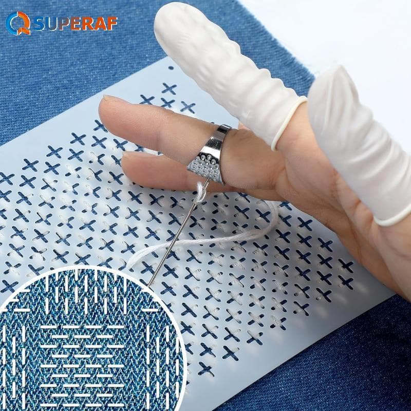 SUPERAF Estênceis De Bordado Reutilizáveis Sashiko Modelo De Acolchoamento Para Artesanato DIY Costura Patchwork Decoraç