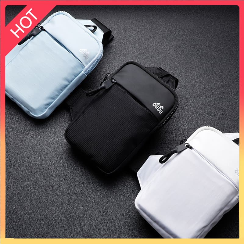 SCB-Homem Crossbody Saco Mini À Prova Dwaterproof Água Lazer Moda De Peito Do Telefone Móvel Negócios Deslocamento Espor