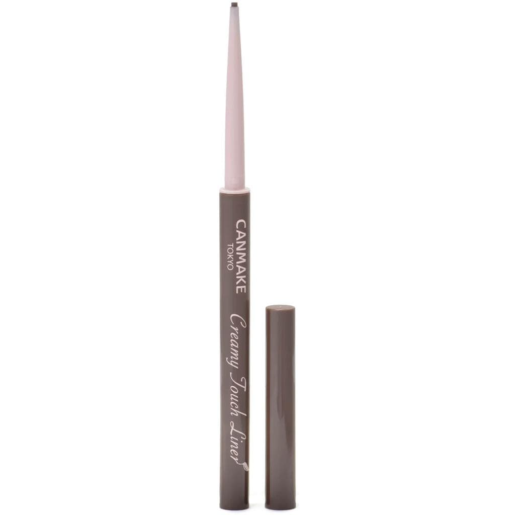 Delineador em gel cremoso Canmake, cor 02 Marrom Médio (unidade) 0,08g