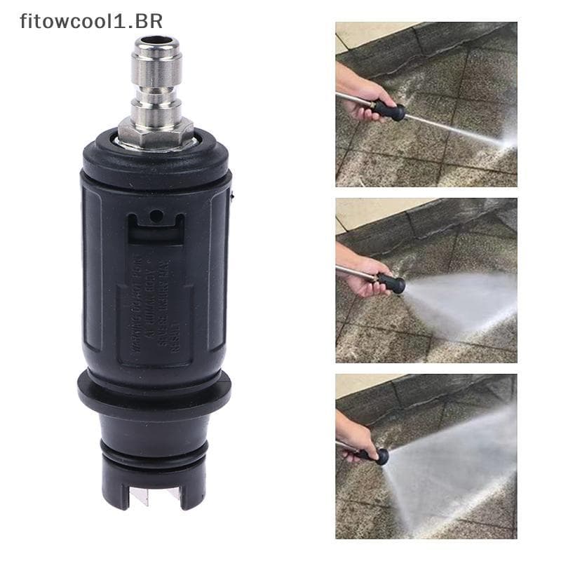 Bocal Ajustável Da Arruela De Alta Pressão Do Ângulo FCBR Com 1/4 " Qui Plug Connect 3000 PSI Jelly