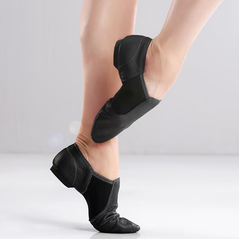 69441 Meias de Dança Jazz Elásticas de Couro para Adultos, Sapatos de Dança Femininos para 381 5413