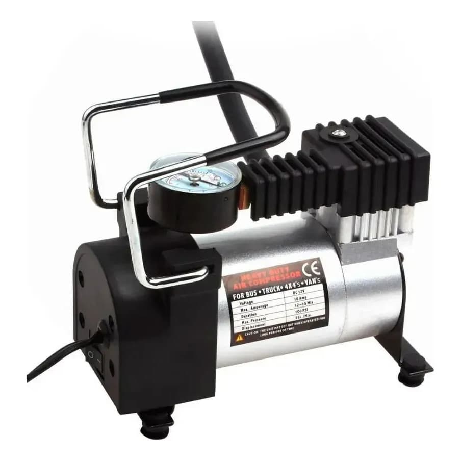 Compressor De Ar Bomba De Encher Pneu Portátil 150 Psi