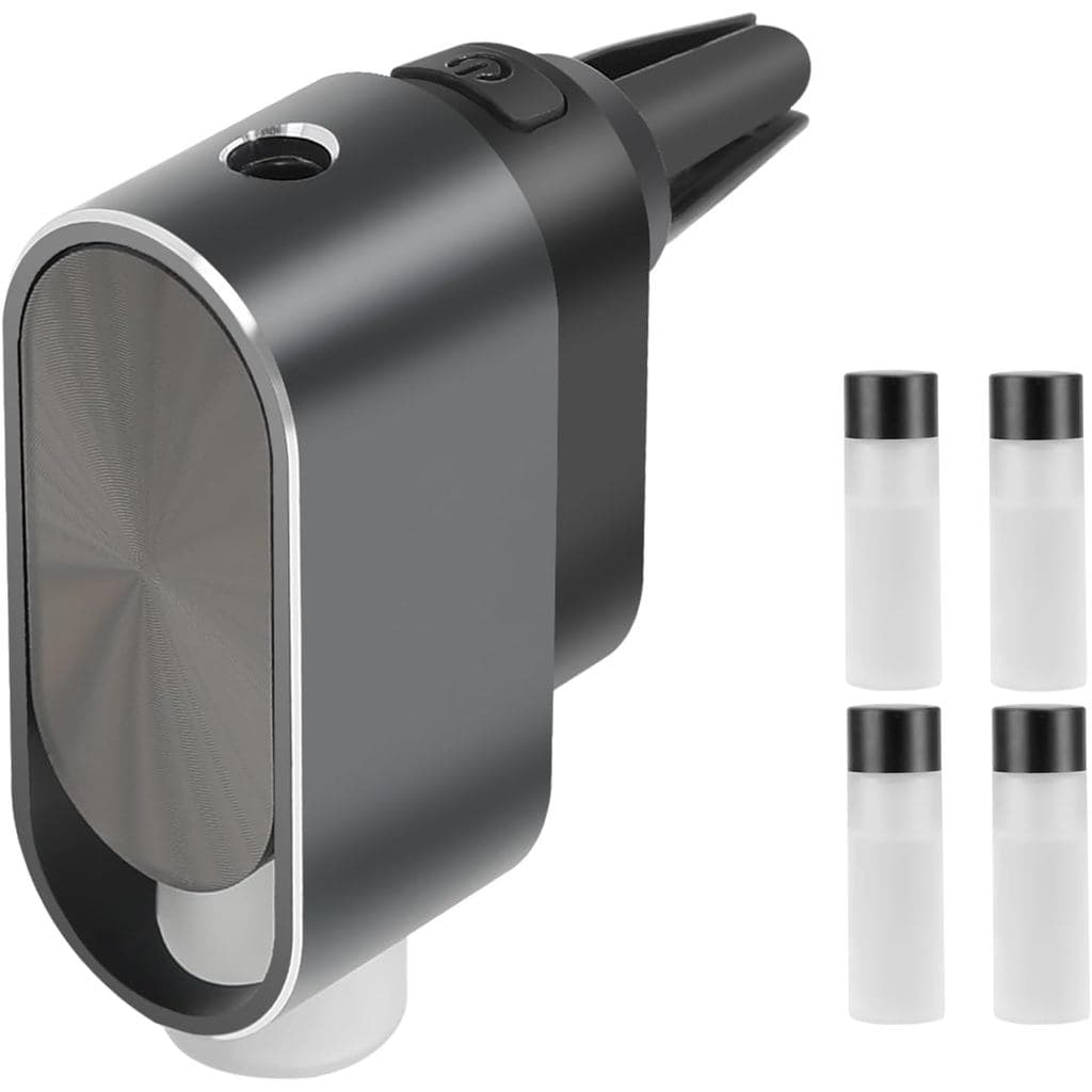Difusor de Aroma Inteligente para Carro com Clipe de Ventilação, Aromatizador Automotivo DIY, Perfume em Bastões de Óleo