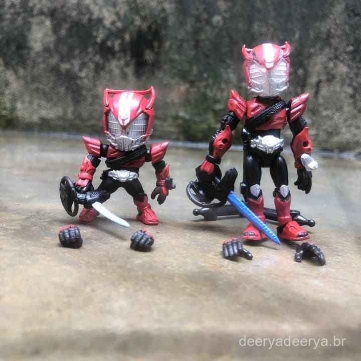 Novos produtos soltos: Kamen Rider 555 Kuga Drive, New Den-O, Emperor Rider DADE, gashapon móvel em estoque.