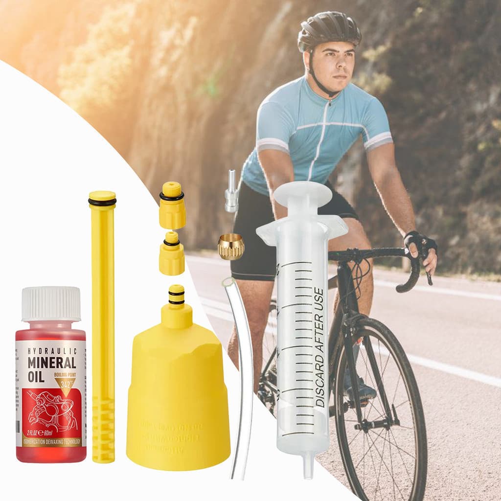 Ferramenta de liberação de óleo para freio a disco hidráulico, ferramenta de reparo de bicicletas YHNU