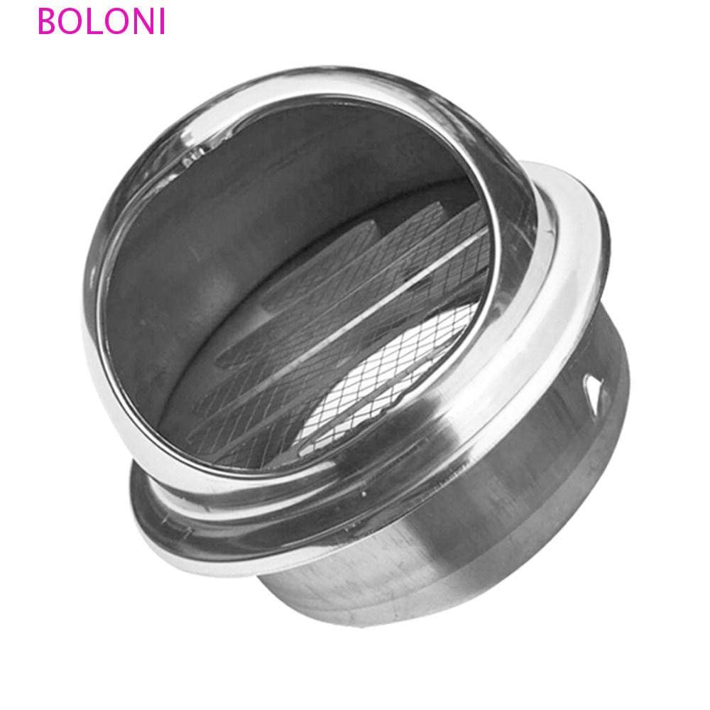 Tampa Do Exaustor De Ventilação BOLONI Aço Inoxidável Exterior Ar De Aquecimento