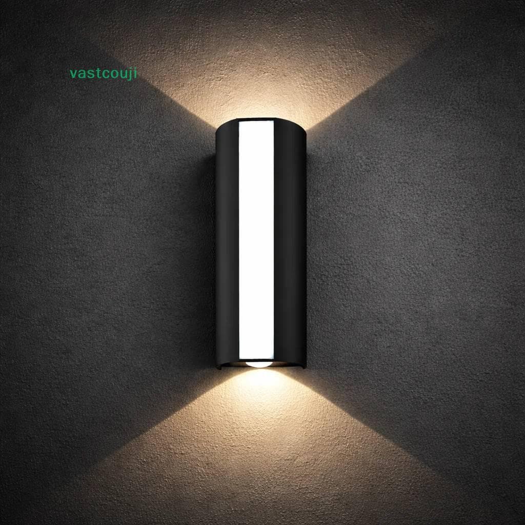 Vastcouji À Prova Dwaterproof Água LED Lâmpada De Parede Ao Ar Livre Quente Frio Branco Casa Fachada Iluminação Para Var