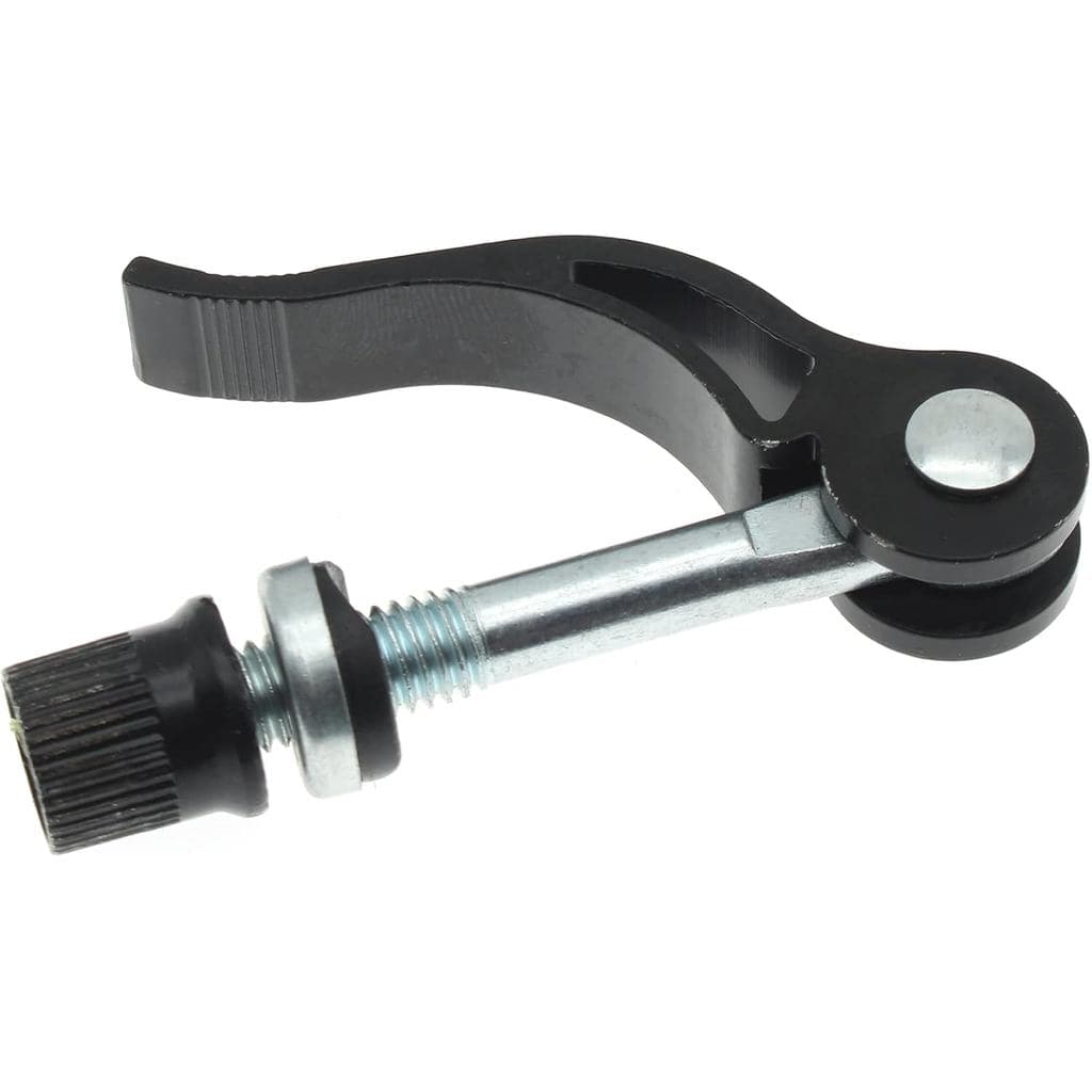 Abraçadeira de Selim para Bicicleta M8x65, 2 Peças, Liga de Alumínio, Parafuso de Fixação Rápida para Selim de Bicicleta