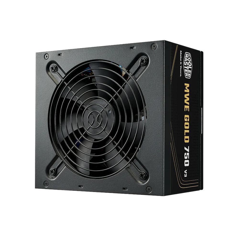Fonte PC 750W Cooler Master MWE 750 V3 80 Plus Gold, ATX 3.1, PFC Ativo, 5 anos de garantia, MPE-7506-ACAG-BBR