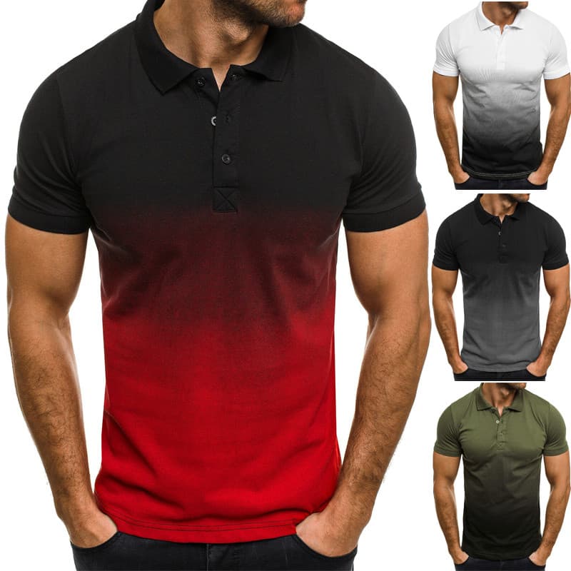 2026 Camiseta Esportiva Casual Masculina Com Lapela De Verão E Manga Curta POLO