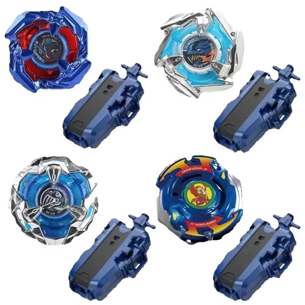 Giroscópio De Liga Série Azul , Brinquedos De Batalha Infantis BX , CX , DX Com Partida