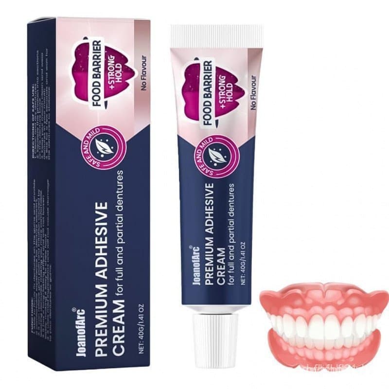 Adesivo termoplástico para próteses dentárias, super durável, pode reparar e fixar peças soltas, próteses inferiores e p