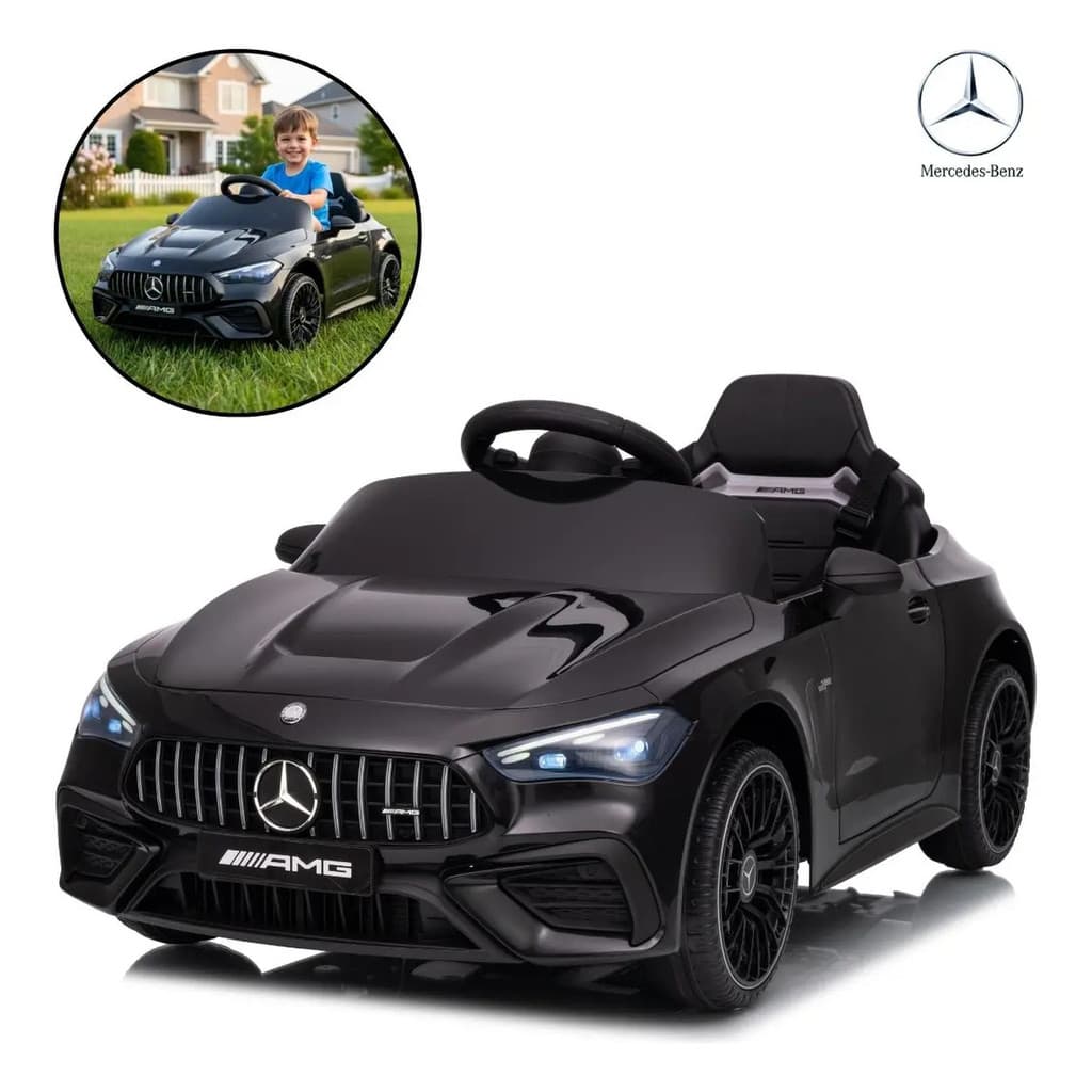 Carro Eletrico Infantil 12V Mercedes-Benz CLE53 C/ Controle Importway BW435PT