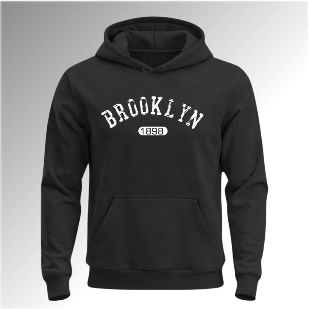 Moletom Canguru Estampado Brooklyn Algodão Promoção