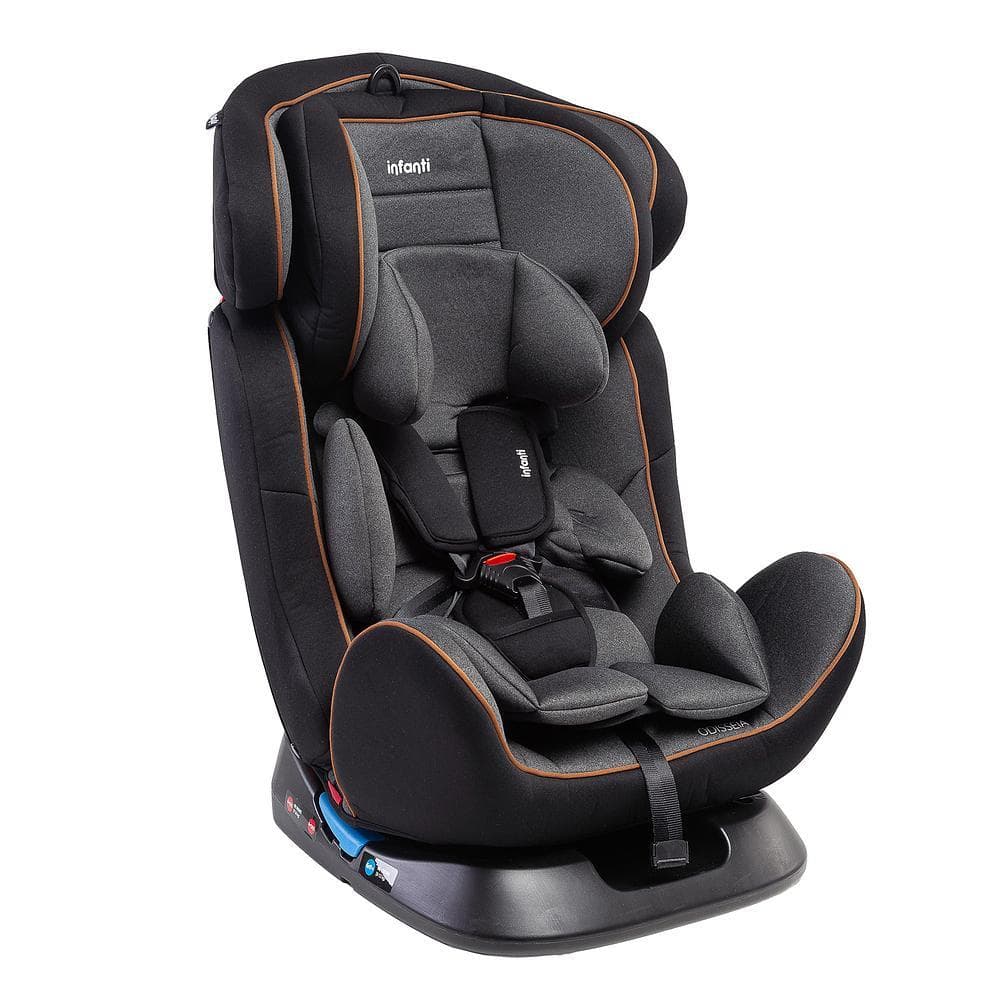 Cadeirinha De Bebê Carro Infanti Odisseia 0-36kg Preto e Cinza