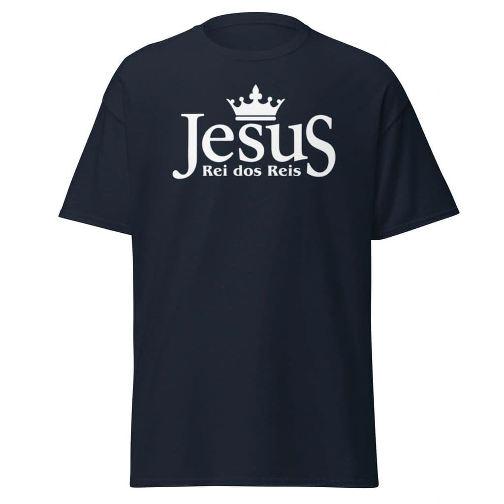 Camiseta Masculina Jesus Rei dos Reis