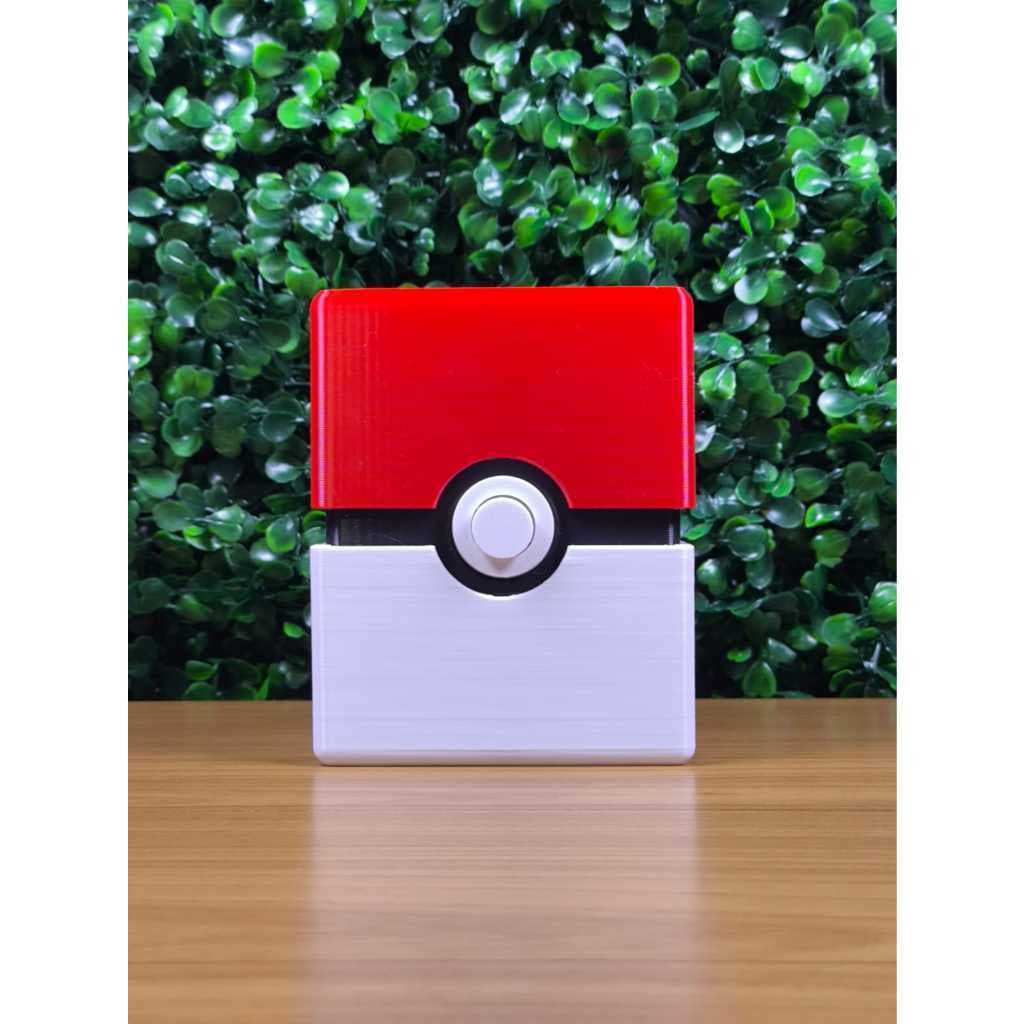 Caixa Estojo para Cartas Pokémon Personalizado Com Seu Nome |Presente de Pokemon | Deck box Pokemon