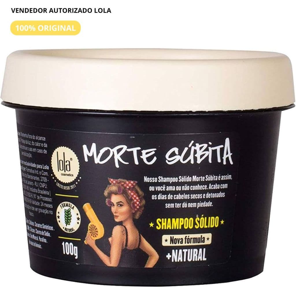 Lola Cosmetics Morte Súbita Shampoo Sólido 100g