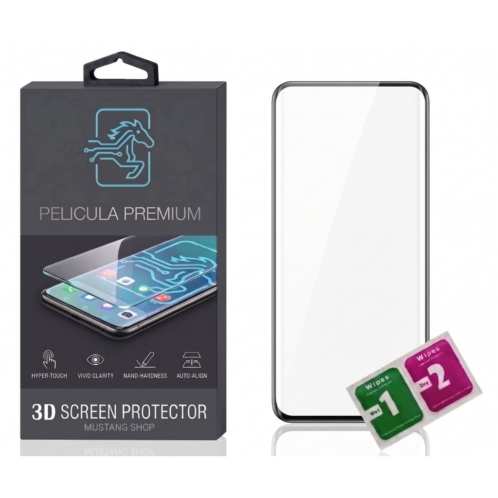 2x Pelicula Vidro 3d Proteção Temperado Para Xiaomi 14T Pro Protetor De Tela