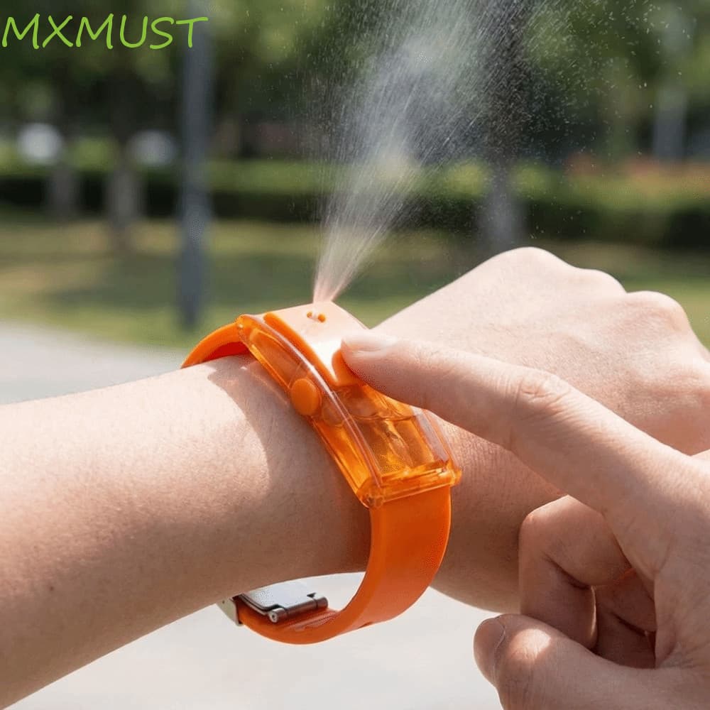 Pulseira Difusora De Perfume MXMUST , Dispensadora De PVC Recarregável Leve