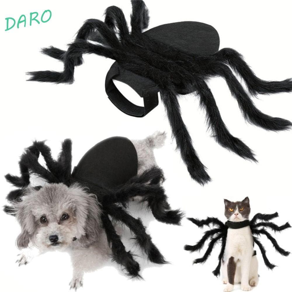 DARO Fantasia De Aranha Para Animais De Estimação , Simulação Engraçada , De Halloween , Roupa Cosplay , Cachorro , Gato