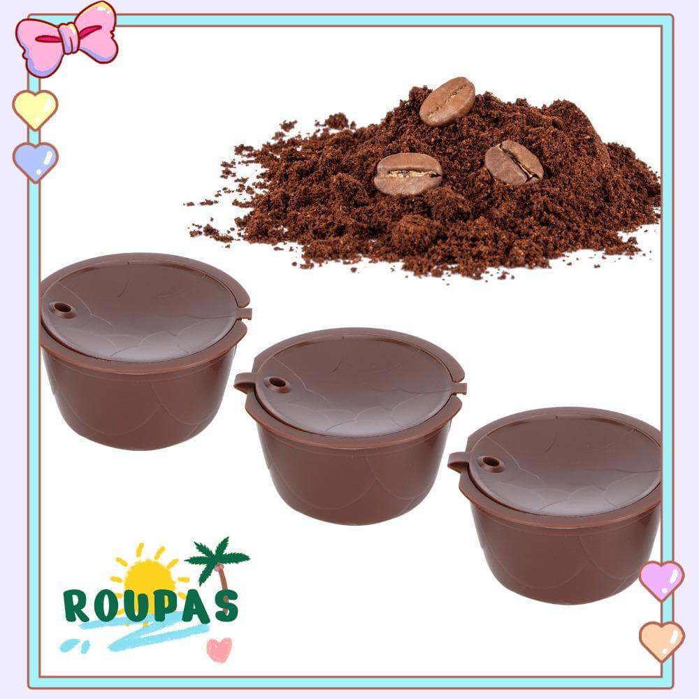 Cápsulas De Café Reutilizáveis ROUPAS , Recarregáveis De Filtro Com Estrutura Recarregável De Design Reutilizável