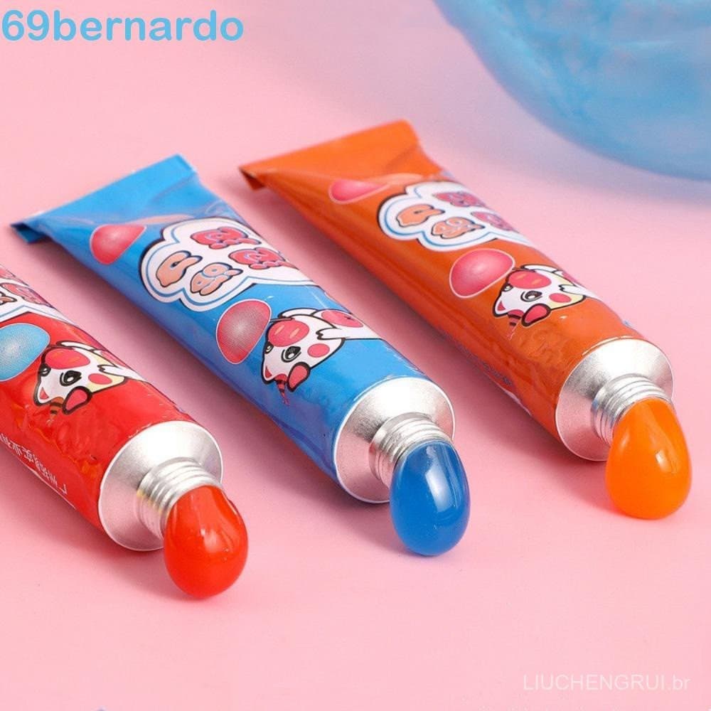 BERNARDO Cola Mágica para Bolhas, Balão de Plástico, Brinquedo Infantil, Bola Colorida para Soprar COFM