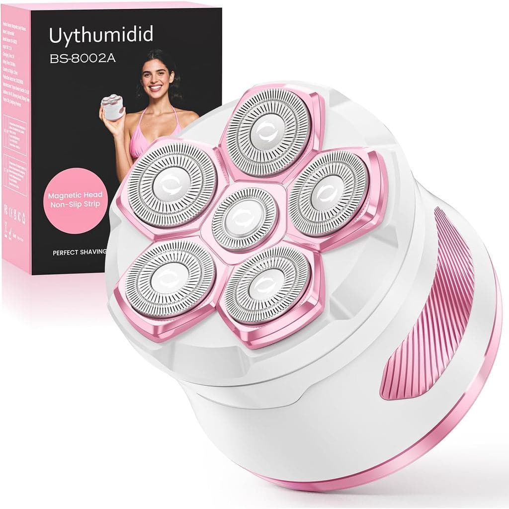 Depiladores Elétricos para Pernas de Mulheres - Depilador Elétrico Impecável para Mulheres com Cabeça Flutuante Magnétic