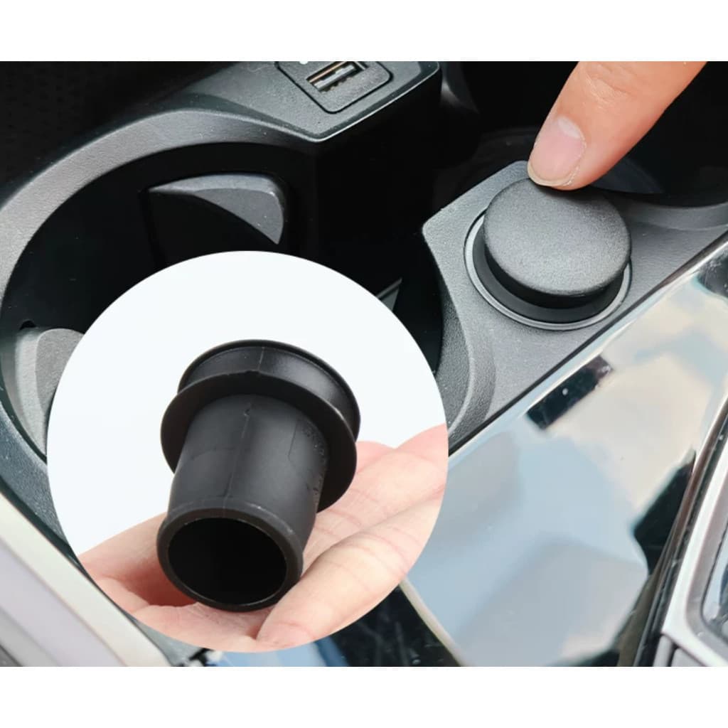 2 peças/adequado para chassi E/F BMW série 1 3 série 5/7 série isqueiro do carro Plug Anti-poeira capa