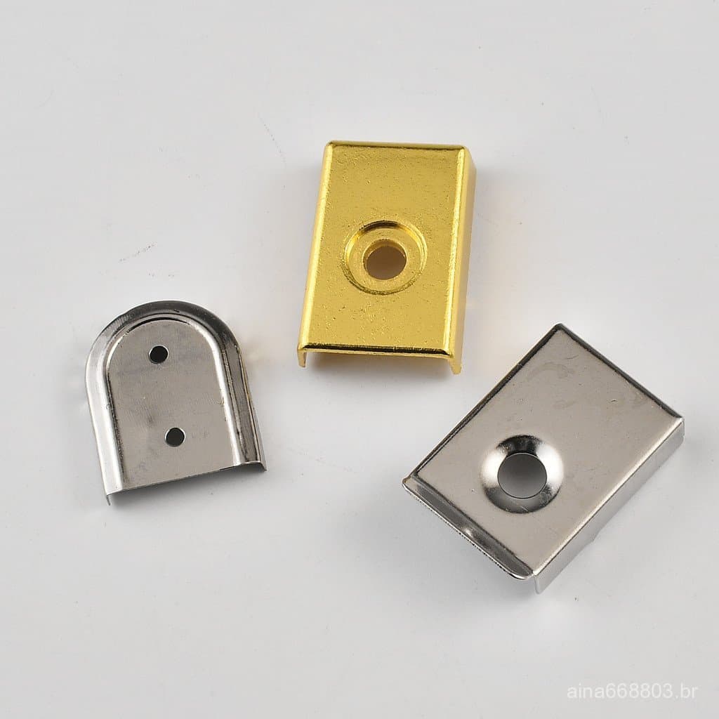 Novo fecho de metal prateado para decoração de casa em estilo chinês, para conectar caixas ocultas, fecho decorativo par