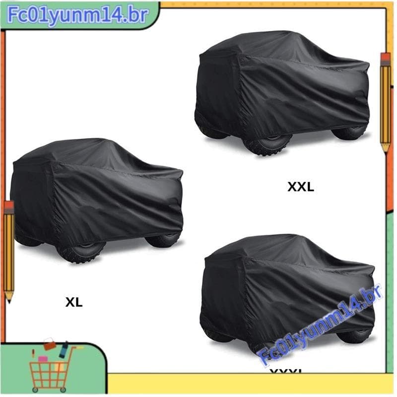 Capa XXL ATV/UTV Para Todos Os Climas-Escudo Universal Carrinho De Moto À Prova D'água E De Sol