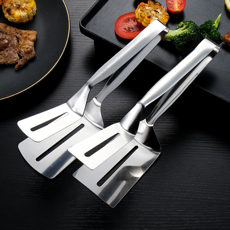 304 pinças de bife de aço inoxidável ferramentas de cozinha pinças de alimentos pinças de peixe frito churrasco bife pin