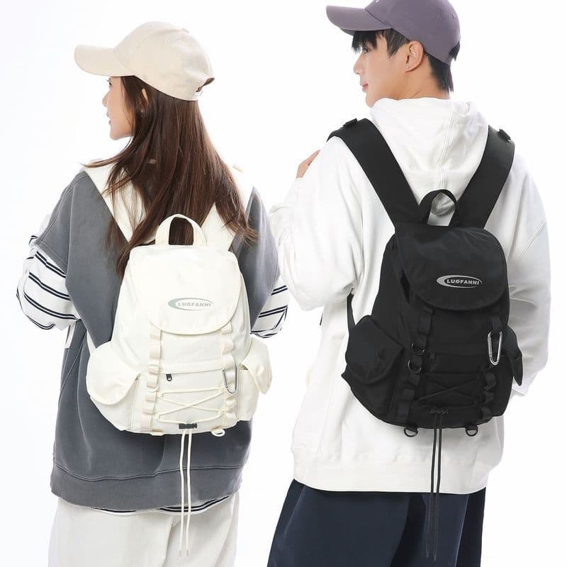 Mochila Daily Commuter Must-Have Grande Capacidade Multicamadas Espessada Três Dimen