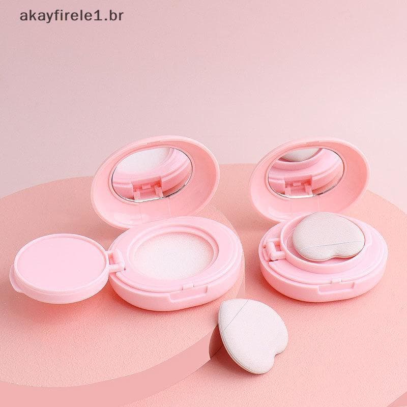 akayfirele1 Mini Capa De Almofada De Ar Recarregável 5g-Caixa De Sopro Vazia Portátil Para Maquiagem DIY