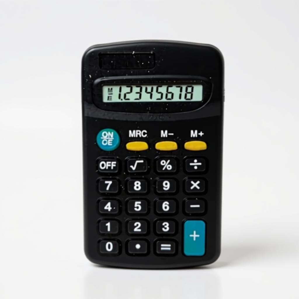 Calculadora de Bolso Compacta Portátil para Uso Diário e Básico