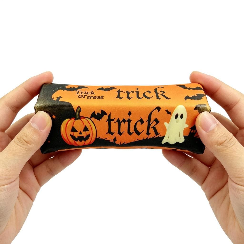 Pitada Brinquedo Tema De Halloween Macio Não-Pegajoso Elástico Manteiga Vara Rebote Fidget Para Adolescentes coelmy