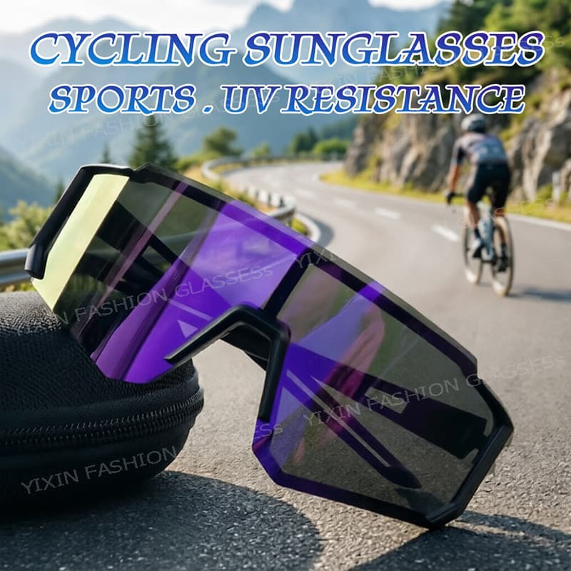 Óculos De Sol Para Ciclismo Homens E Mulheres , Esportes Ao Ar Livre , À Prova De Vento Bicicleta UV400