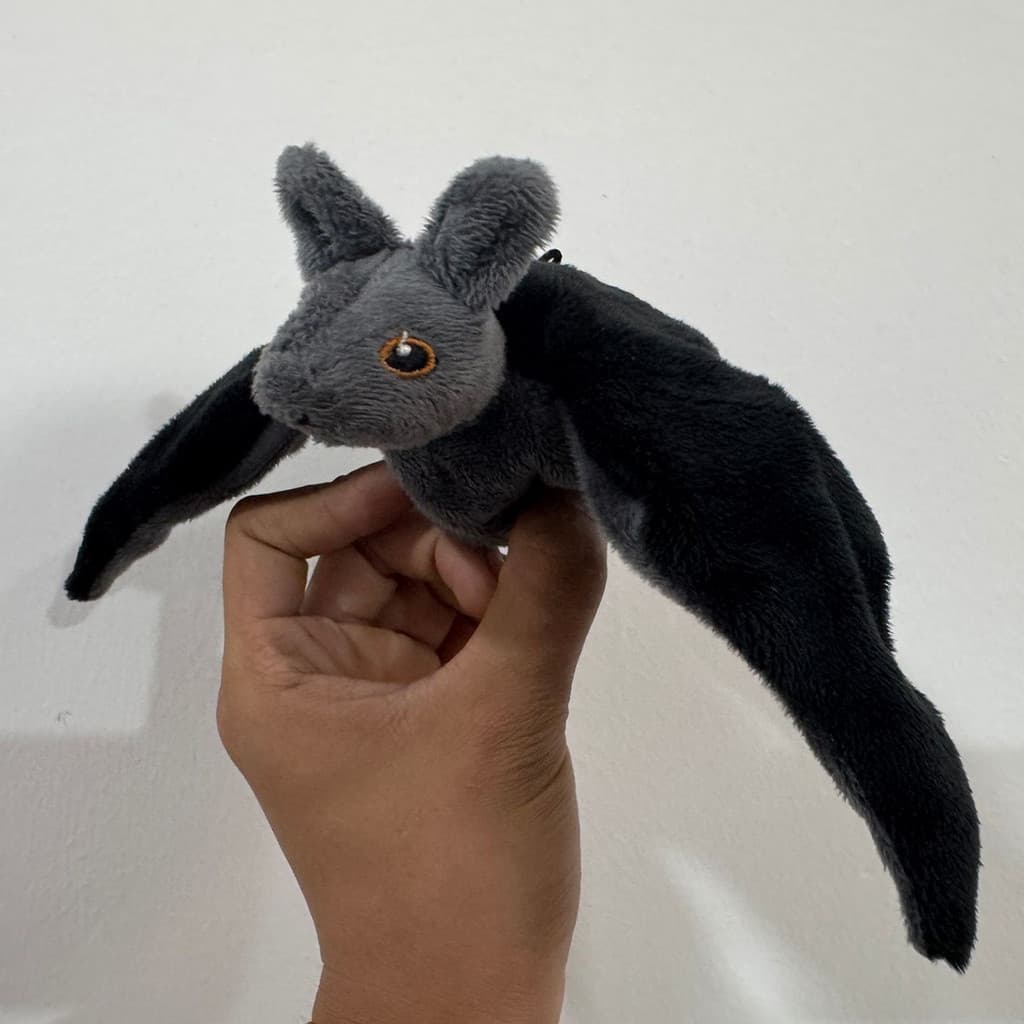 Brinquedo De Cachorro Morcego Voador , Para Gatos , Brinquedos De Gato Batendo-Interativos De Catnip Com Erva E Controle