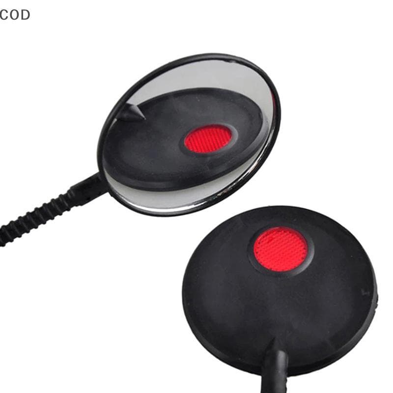 [YSB] 2 Peças Espelho De Bicicleta Guiador Flexível Traseiro Retrovisor Novo BR