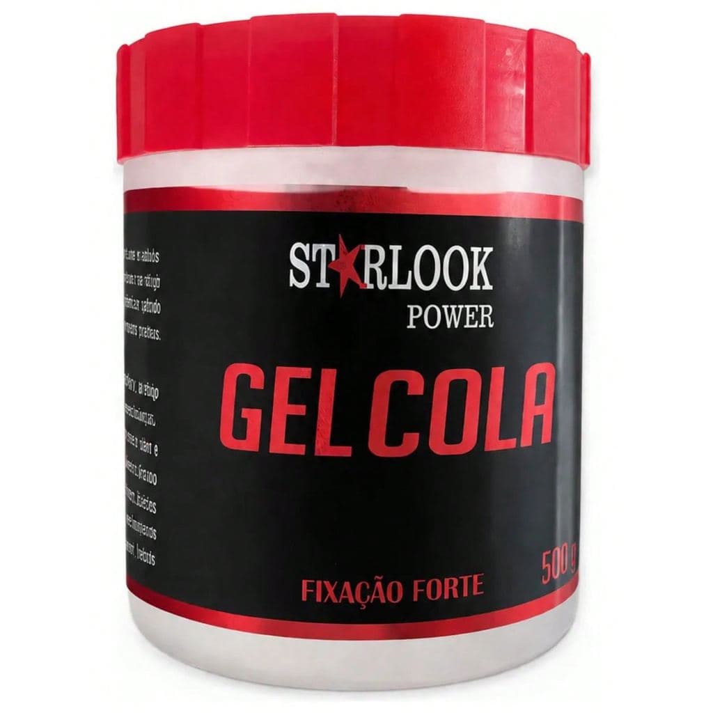 Gel Cola Starlook Power Fixação Forte 500g