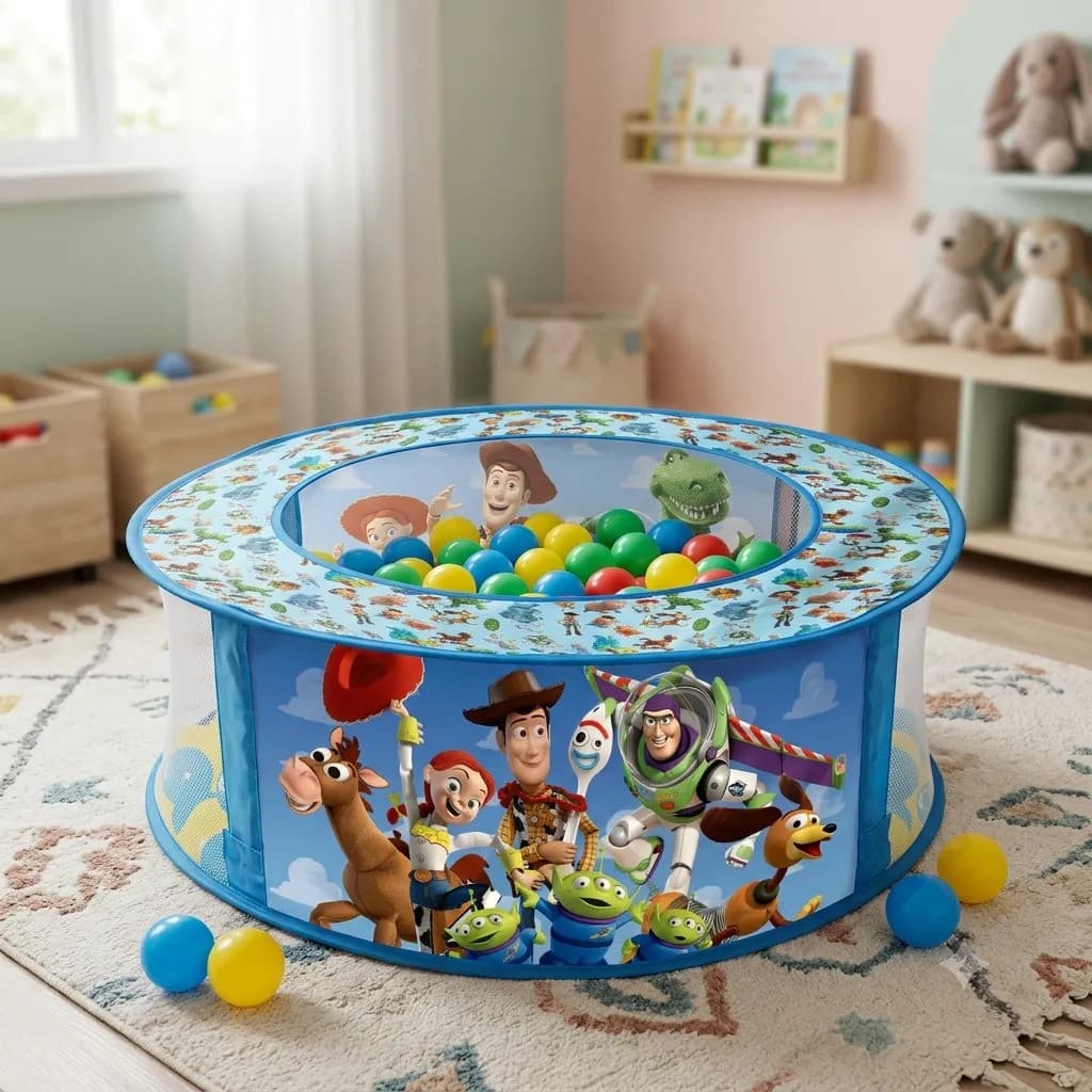Piscina De Bolinha Toy Story Infantil Com 40 Bolinhas
