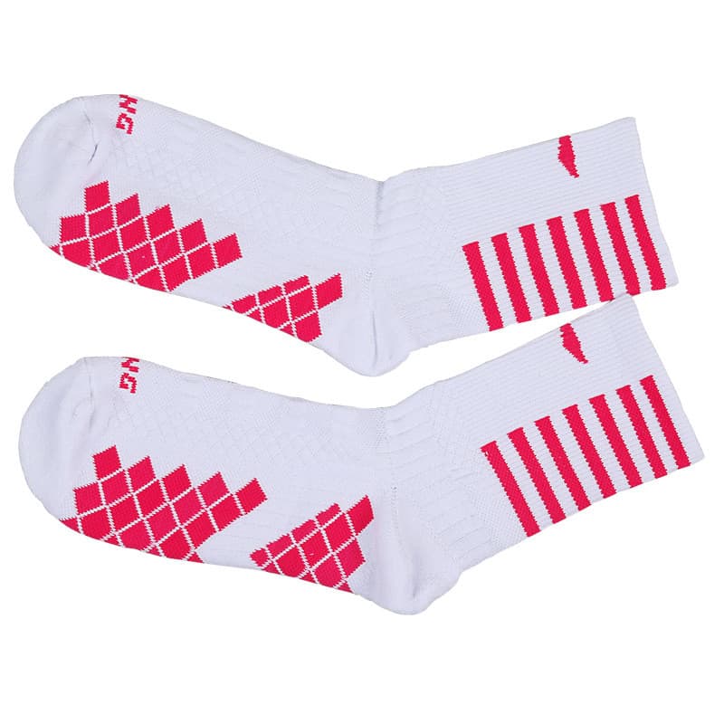 Li Ning Toalha Fundo Meias de Badminton Homens Engrossados Absorventes de Suor Respirável Correndo Ao Ar Livre Tubo Médi