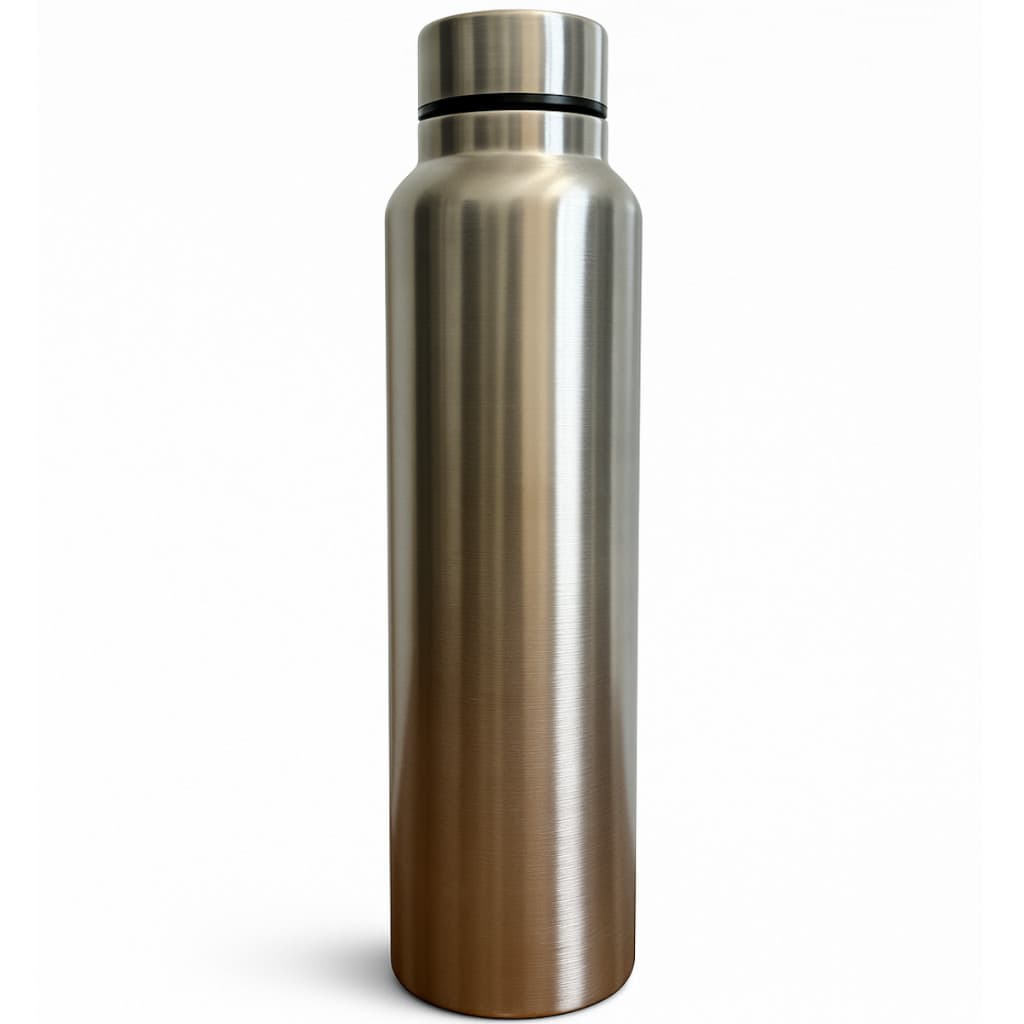 Garrafa Squezze de Metal Com tampa 1L